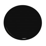 PIATTELLO TIPO INDESIT/ARISTON  SR. NERO LUCIDO - Per B2715 C00299220 - S2724